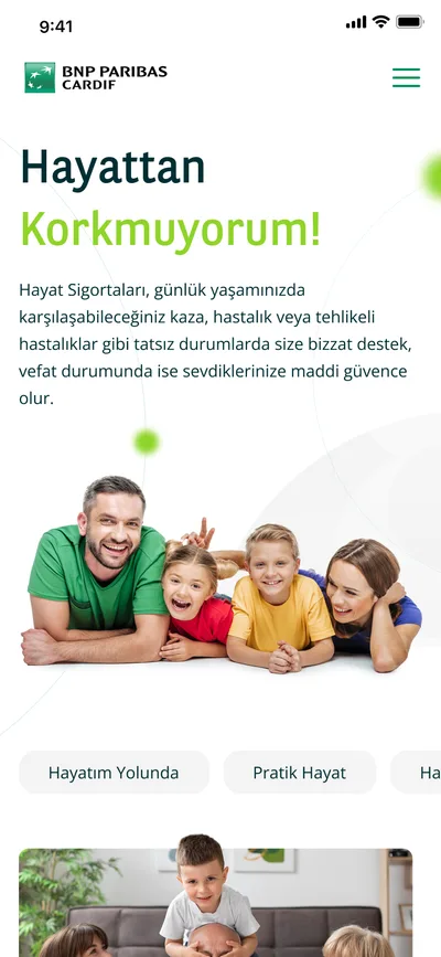 Ürün kategorisi — mobil