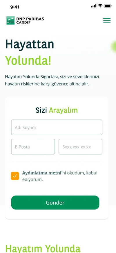 Ürün detay — mobil